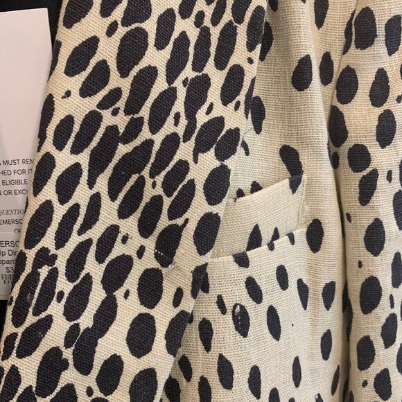 Emerson Fry Leopard Wingtip Coat - Picture 8 of 15